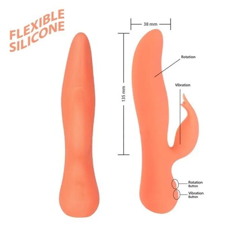 Blossom Swan Rabbit Vibrator Swan Discreet Intimate Essentials.