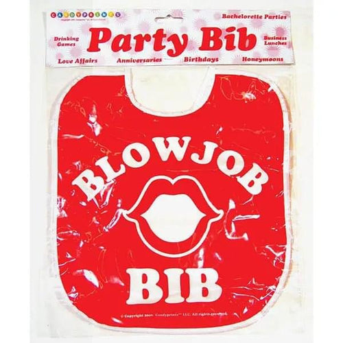 Blow Job Bib - Novelty Item Little Genie Discreet Intimate Essentials.