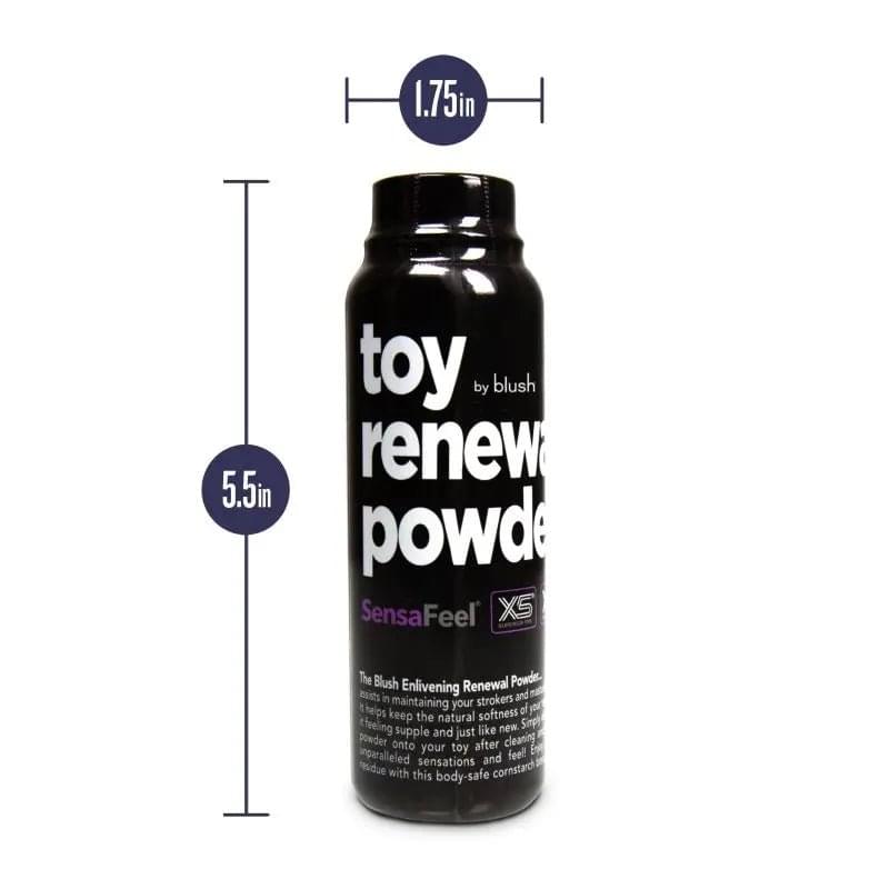 Blush Toy Renewal Powder - 96 g Bottle Blush Novelties Discreet Intimate Essentials.