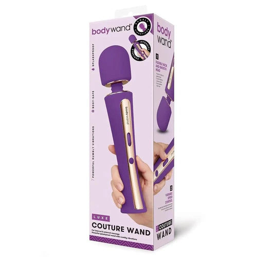 Bodywand Luxe Couture Wand -  28.2 cm USB Rechargeable Massage Wand Bodywand Discreet Intimate Essentials.