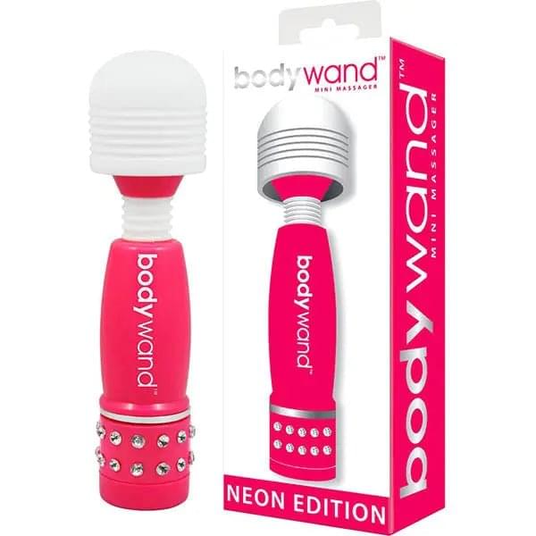Bodywand Mini Massager Neon Edition -  Mini Massage Wand Bodywand Discreet Intimate Essentials.