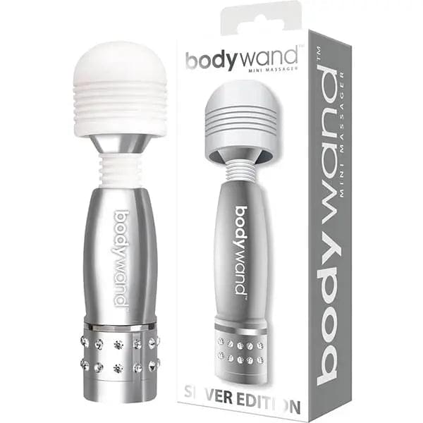 Bodywand Mini - Silver Mini Massager Wand Bodywand Discreet Intimate Essentials.