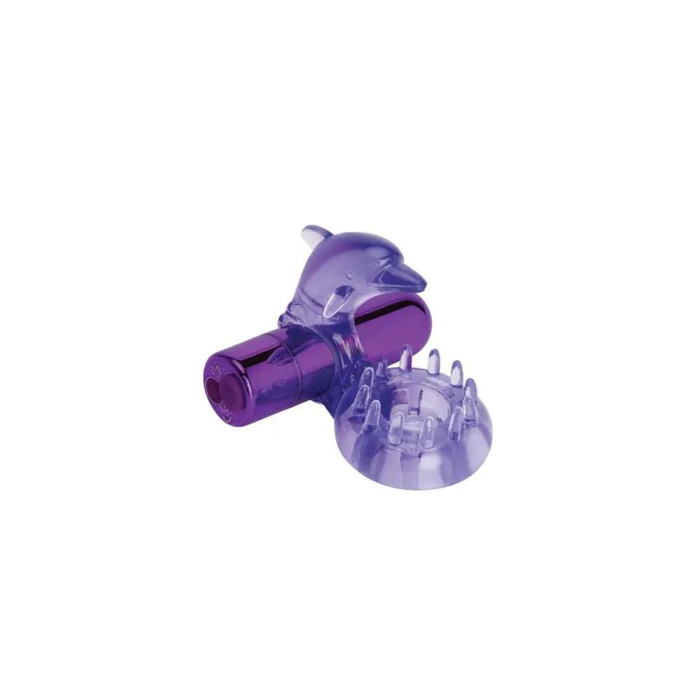 Bodywand Rechargeable Dolphin Ring with Clit Ticklers -  USB Rechargeable Vibrating Cock Ring Bodywand Discreet Intimate Essentials.