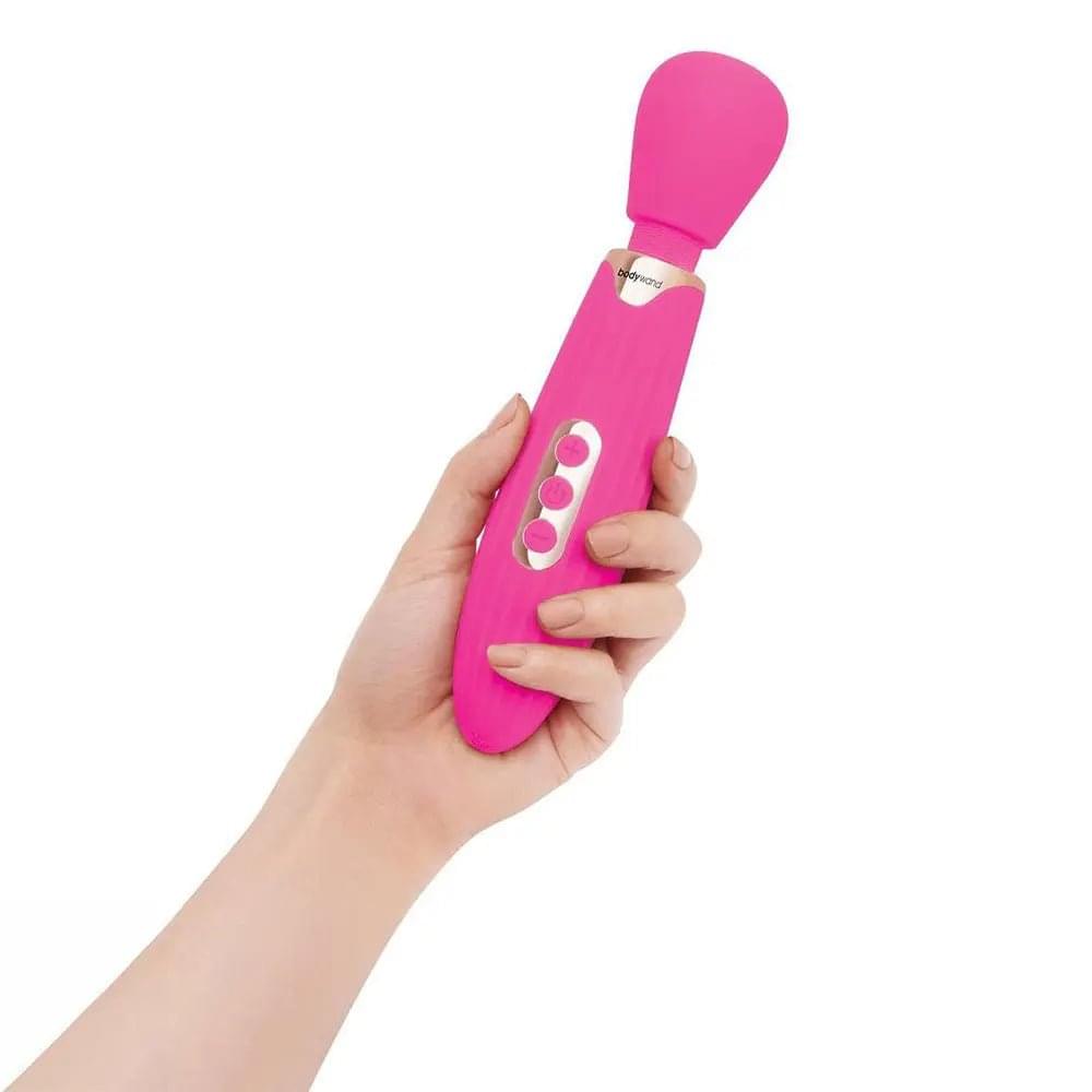 Bodywand RUMBLE WAND 8 Inch - Hot  20.3 cm USB Rechargeable Massage Wand Bodywand Discreet Intimate Essentials.