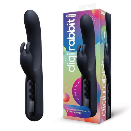 Bodywayd Digi Rabbit -  23 cm USB Rechargeable Rabbit Vibrator Bodywand Discreet Intimate Essentials.
