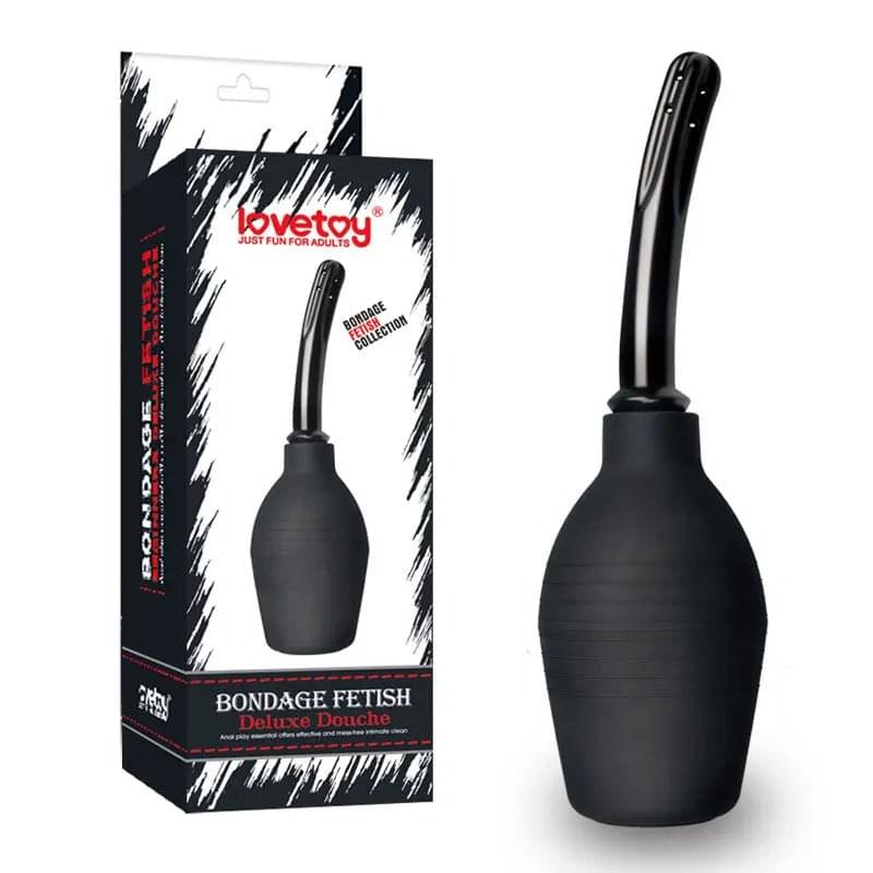Bondage Fetish Deluxe Douche -  Unisex Curved Douche - 310 ml capacity Lovetoy Discreet Intimate Essentials.