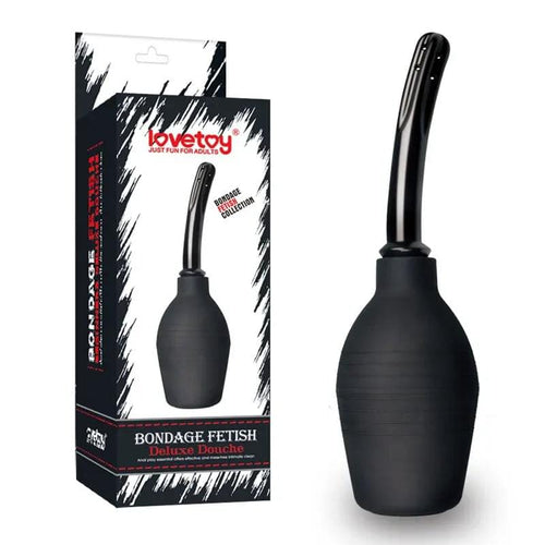 Bondage Fetish Deluxe Douche -  Unisex Curved Douche - 310 ml capacity Lovetoy Discreet Intimate Essentials.