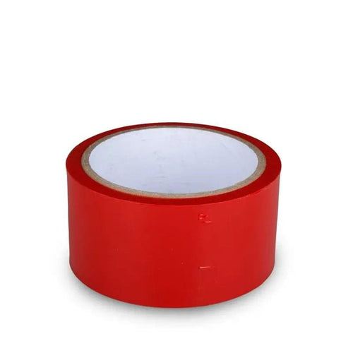 Bondage Tape Red Fetish Collection Discreet Intimate Essentials.