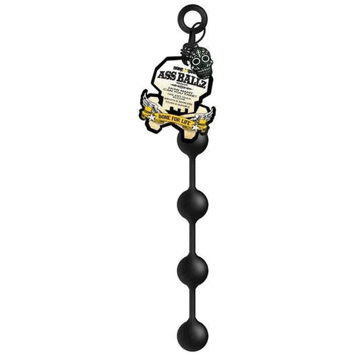 Boneyard Ass Ballz M -  40 cm Medium Anal Balls C1 Releasing Discreet Intimate Essentials.