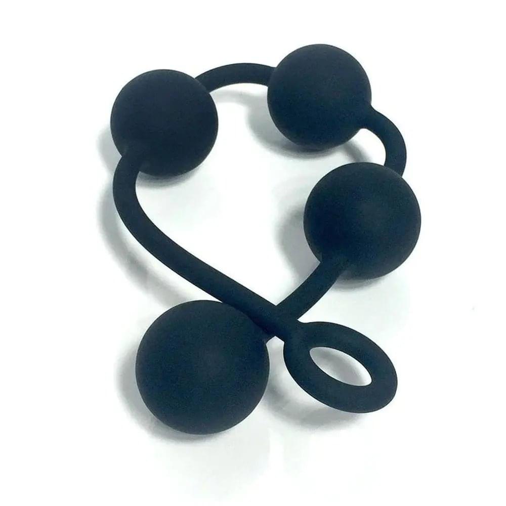 Boneyard Ass Ballz M -  40 cm Medium Anal Balls C1 Releasing Discreet Intimate Essentials.