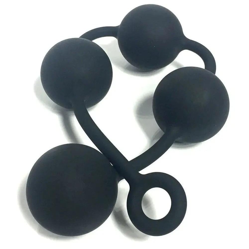 Boneyard Ass Ballz XL -  52 cm XL Anal Balls C1 Releasing Discreet Intimate Essentials.