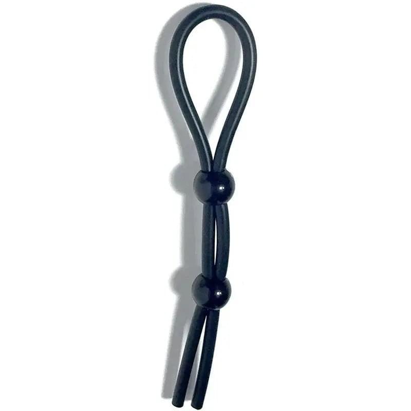 Boneyard Cock Leash Double -  Adjustable Cock Lasso Ring C1 Releasing Discreet Intimate Essentials.