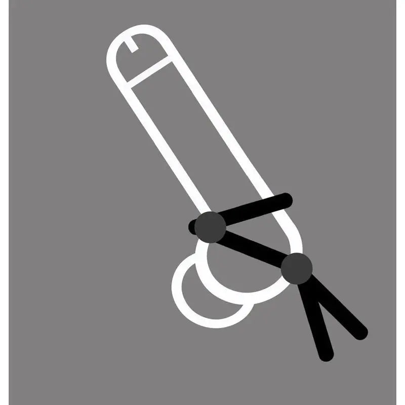 Shop affordable quality Boneyard Cock Leash Double - Adjustable Cock Lasso Ring - Discreet Intimate Essentials - COCK RINGS - C1 Releasing