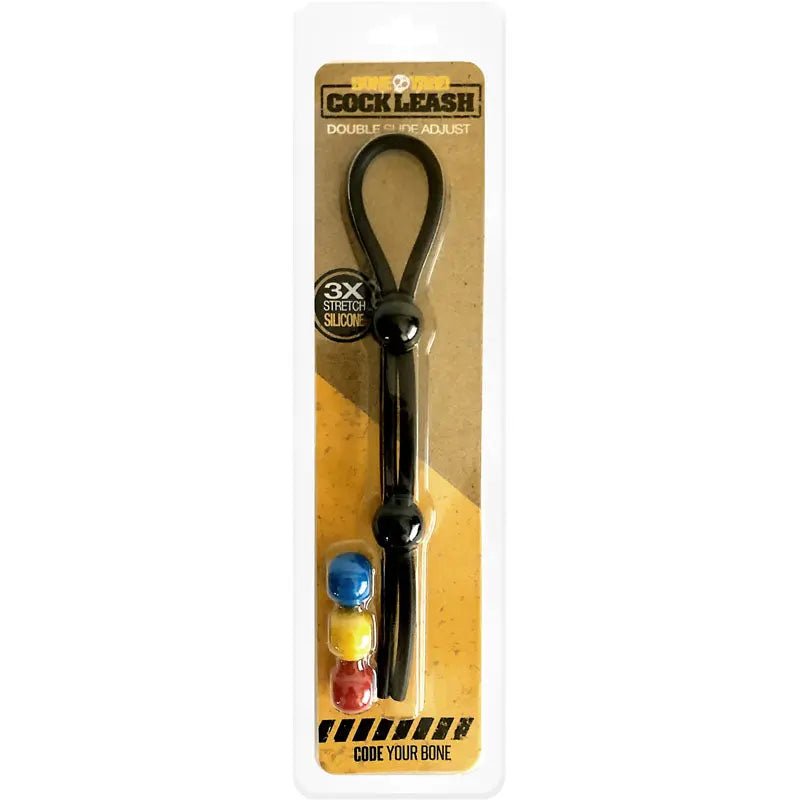Shop affordable quality Boneyard Cock Leash Double - Adjustable Cock Lasso Ring - Discreet Intimate Essentials - COCK RINGS - C1 Releasing