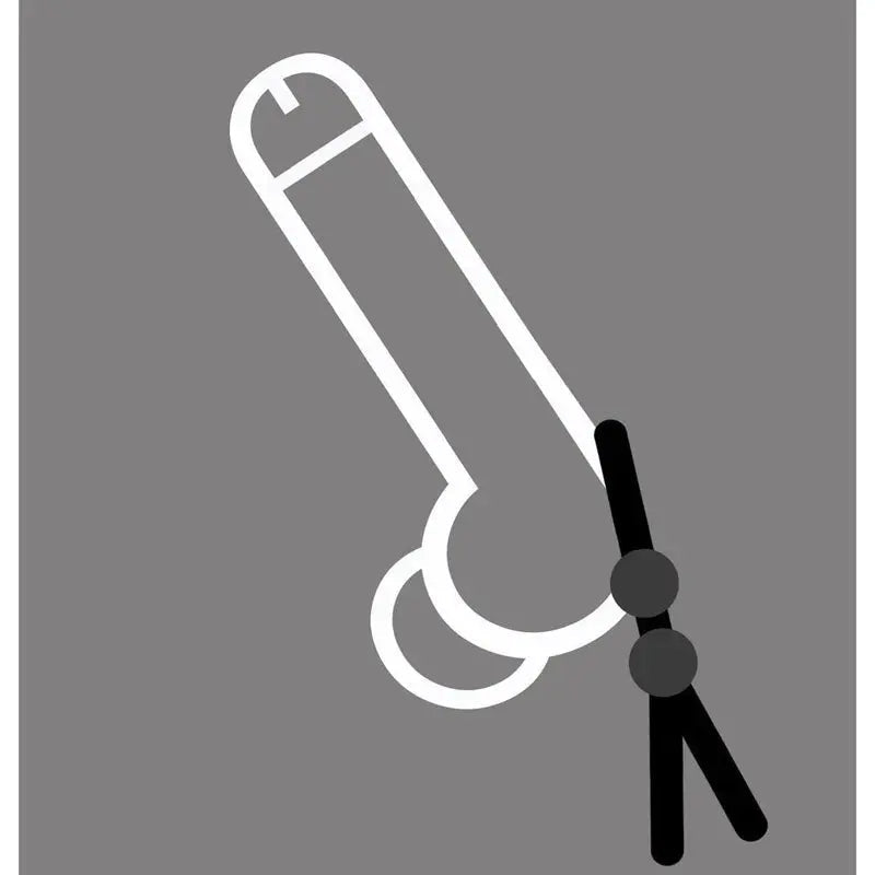 Shop affordable quality Boneyard Cock Leash Double - Adjustable Cock Lasso Ring - Discreet Intimate Essentials - COCK RINGS - C1 Releasing