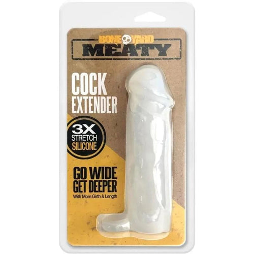 Boneyard Meaty Cock Extender -  -  Penis Extender Sleeve C1 Releasing Discreet Intimate Essentials.