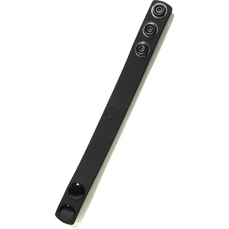 Boneyard Silicone Cock Strap  -  3-Snap Adjustable Cock Ring C1 Releasing Discreet Intimate Essentials.