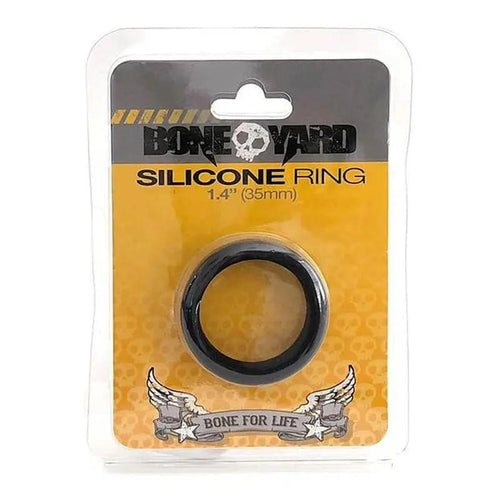 Boneyard Silicone Ring 35mm -  35 mm Cock Ring C1 Releasing Discreet Intimate Essentials.