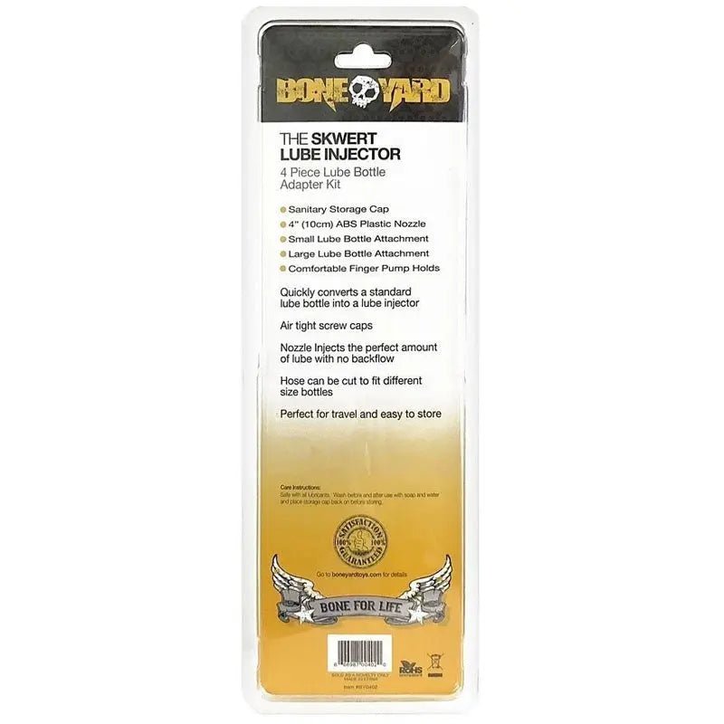 Shop affordable quality Boneyard The Skwert - 5 Piece Water Bottle Douche Adapter Kit - Discreet Intimate Essentials - HEALTH CARE - C1 Releasing
