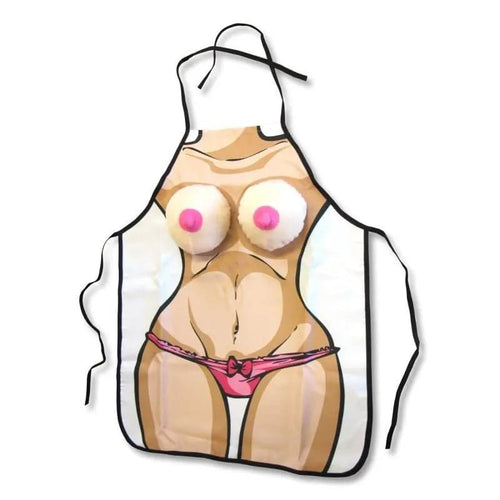 Boobie Apron Novelty Discreet Intimate Essentials.