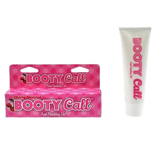 Booty Call - Cherry - Cherry Flavoured Anal Numbing Gel - 44 ml (1.5 oz) Tube Little Genie Discreet Intimate Essentials.