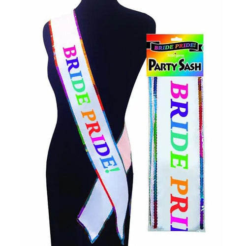Bride Pride Sash - Hens Party Novelty Little Genie Discreet Intimate Essentials.