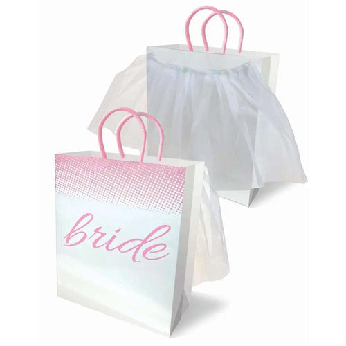 Bride Veil Gift Bag - Bridal Gift Bag with Veil Little Genie Discreet Intimate Essentials.