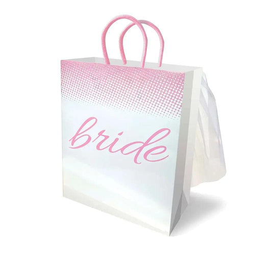 Bride Veil Gift Bag - Bridal Gift Bag with Veil Little Genie Discreet Intimate Essentials.