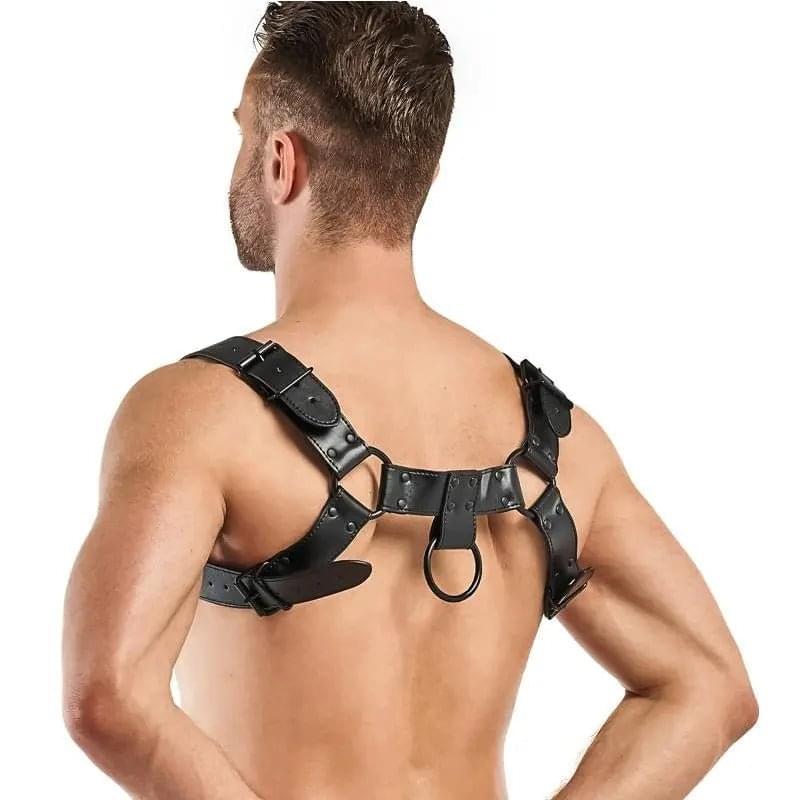 Bruno Bondage Harness Black Bedroom Fantasies Discreet Intimate Essentials.