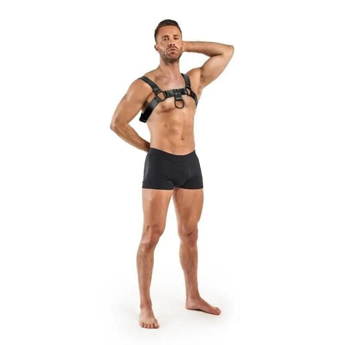 Bruno Bondage Harness Black Bedroom Fantasies Discreet Intimate Essentials.