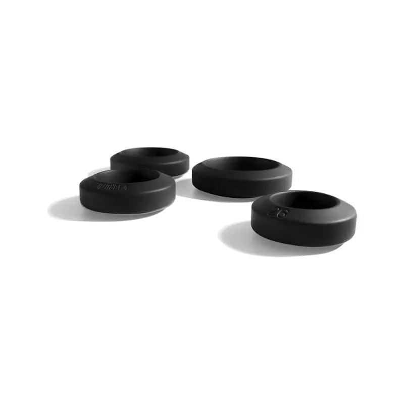 Brutus Big Bulge Silicone Cock Ring 4 Pc Set Brutus Discreet Intimate Essentials.