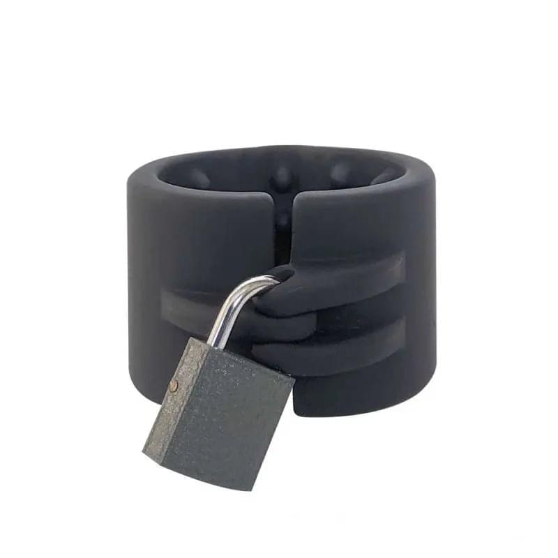 Brutus Cruncher Lockable Spiked Ball Stretcher Brutus Discreet Intimate Essentials.