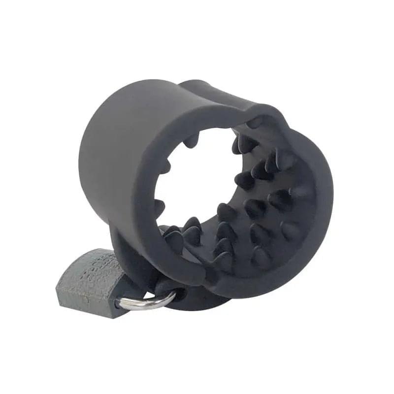Brutus Cruncher Lockable Spiked Ball Stretcher Brutus Discreet Intimate Essentials.