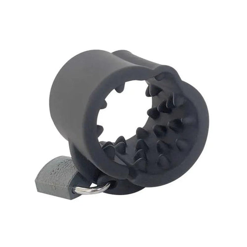 Brutus Cruncher Lockable Spiked Ball Stretcher Brutus Discreet Intimate Essentials.