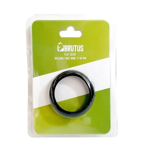 Brutus Flat Slick Cock Ring 40mm Brutus Discreet Intimate Essentials.