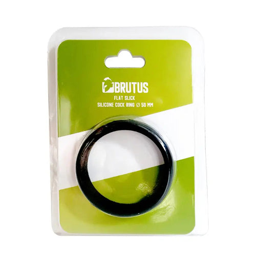 Brutus Flat Slick Cock Ring 50mm Brutus Discreet Intimate Essentials.