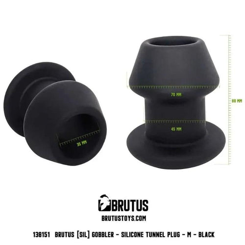 Brutus Gobbler Silicone Tunnel Plug M Brutus Discreet Intimate Essentials.