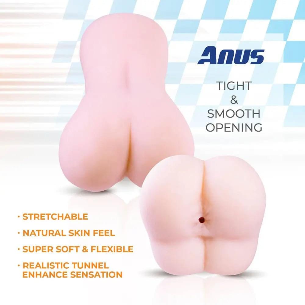 Bulky Sip -  Mini Doggy-Style Stroker Excellent Power Discreet Intimate Essentials.