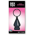 Butt Plug Keychain Wood Rocket Discreet Intimate Essentials.