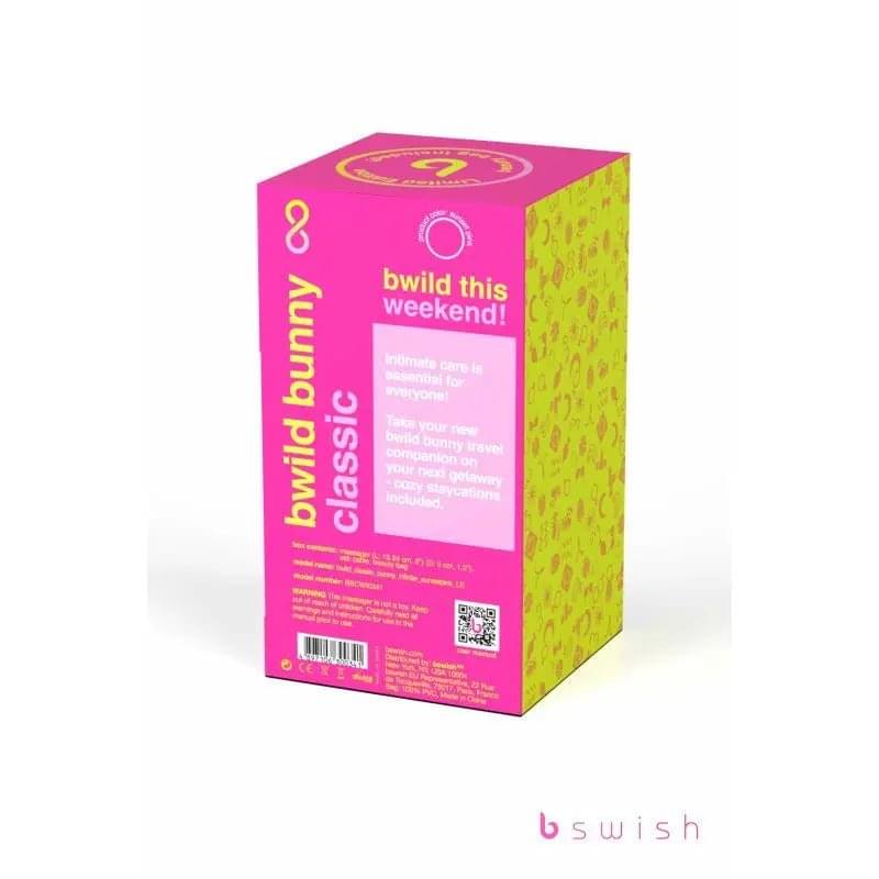 Bwild Bunny Classic Infinite Limited Edition Sunset Pink Bswish Discreet Intimate Essentials.