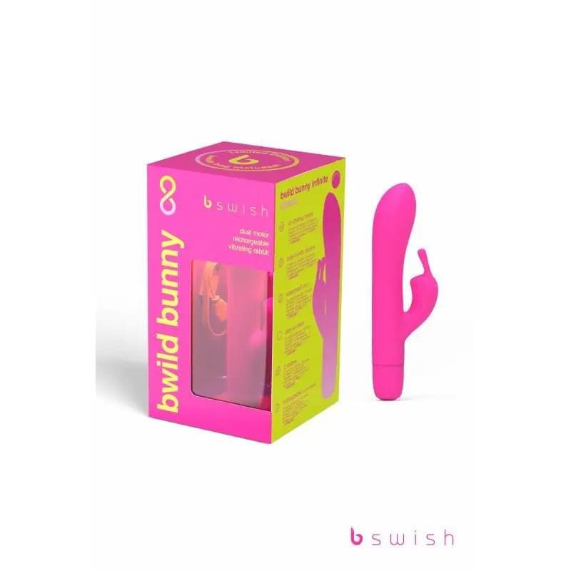 Bwild Bunny Classic Infinite Limited Edition Sunset Pink Bswish Discreet Intimate Essentials.