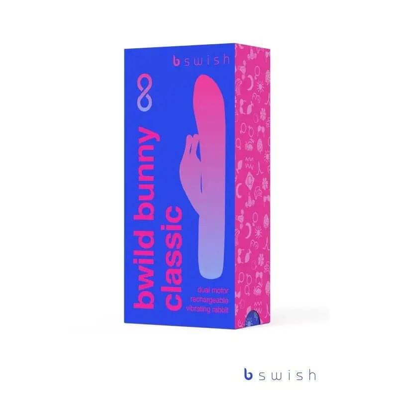 Bwild Bunny Classic Infinite Pacific Blue Bswish Discreet Intimate Essentials.
