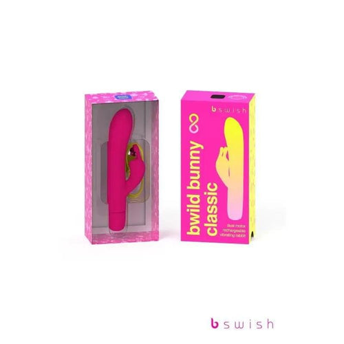 Bwild Bunny Classic Infinite Sunset Pink Bswish Discreet Intimate Essentials.