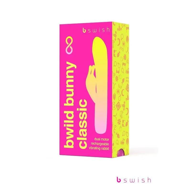 Bwild Bunny Classic Infinite Sunset Pink Bswish Discreet Intimate Essentials.