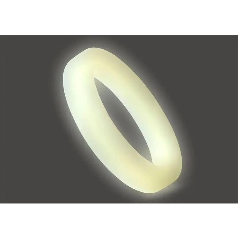 Classic Silicone Medium Stretch Penis Ring 36mm Glow In The Dark PerfectFit Discreet Intimate Essentials.