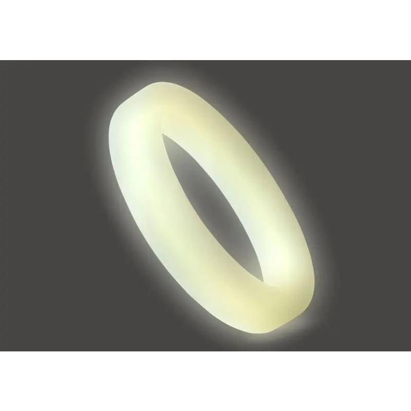 Classic Silicone Medium Stretch Penis Ring 44mm Glow In The Dark PerfectFit Discreet Intimate Essentials.