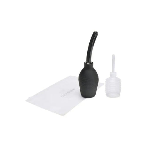 CleanScene 4 Piece Medical Grade Douche Set with Soft Nozzle - 310 ml Capacity with Free Travel Douche Included Xgen Products Discreet Intimate Essentials.