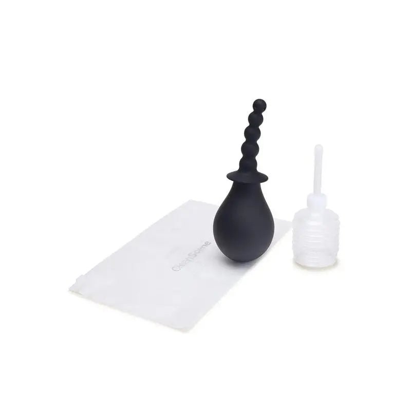 Shop affordable quality CleanScene 4 Piece Soft Squeeze Beaded Anal Douche Set with Flared Base - 250 ml Capacity with Free Travel Douche Included - Discreet Intimate Essentials - HEALTH CARE - Xgen Products