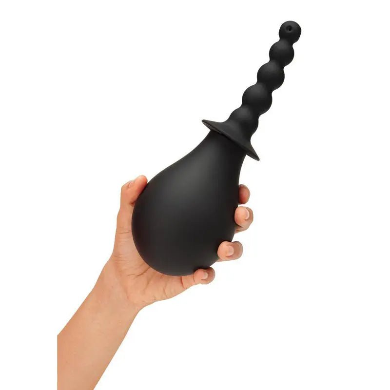 Shop affordable quality CleanScene 4 Piece Soft Squeeze Beaded Anal Douche Set with Flared Base - 250 ml Capacity with Free Travel Douche Included - Discreet Intimate Essentials - HEALTH CARE - Xgen Products