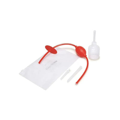 CleanScene 5 Piece Higginson Anal Douche Set - Includes Free Travel Douche Included Xgen Products Discreet Intimate Essentials.